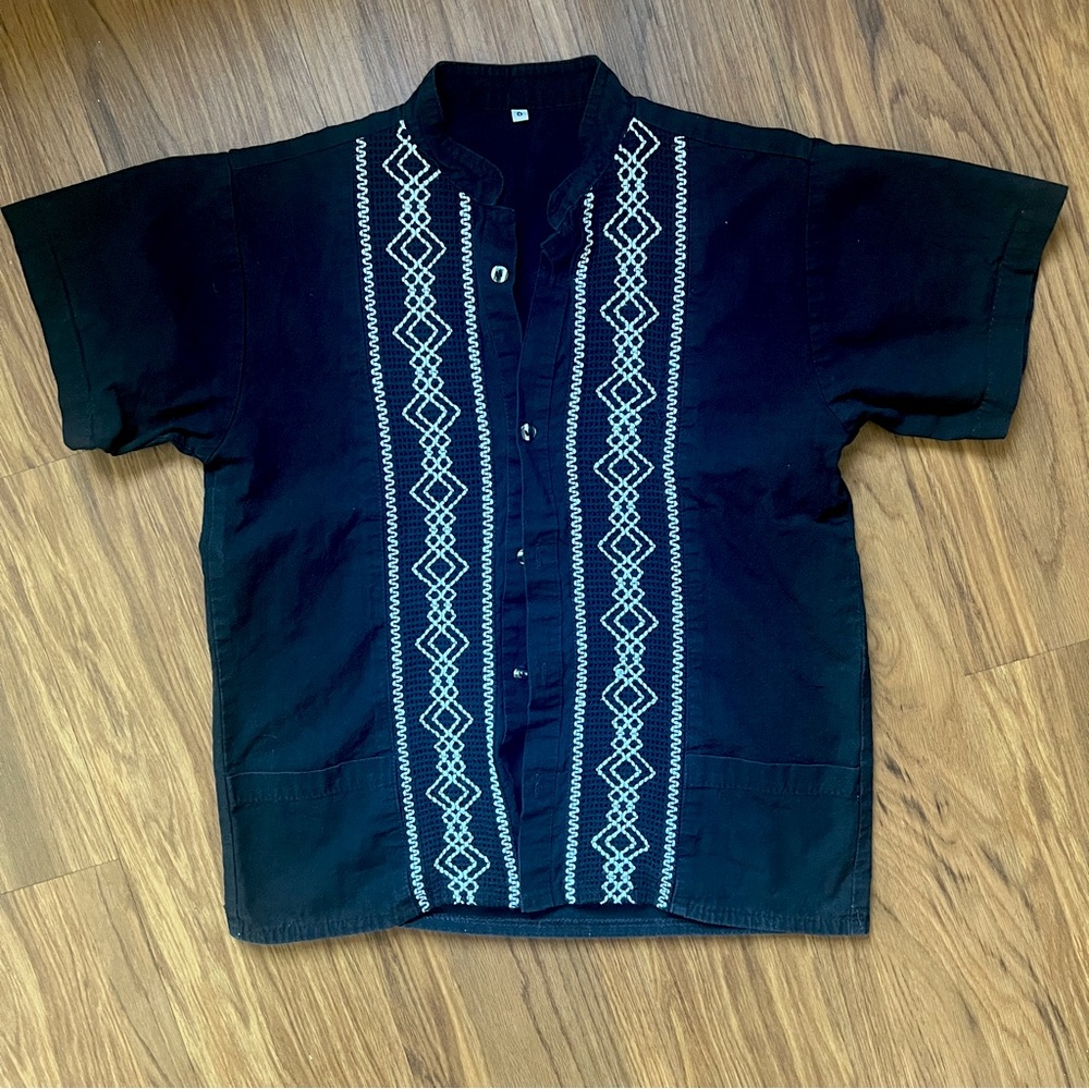 Vintage Woven Button Up Shirt